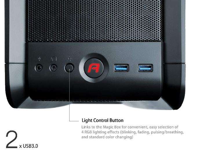 Antec GX1200 Full Tower Gaming Case With Magic Box Lighting Controller ***NO RESERVE***