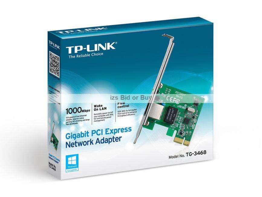 TP-Link Gigabit PCI Express Network Adapter ***WOW***