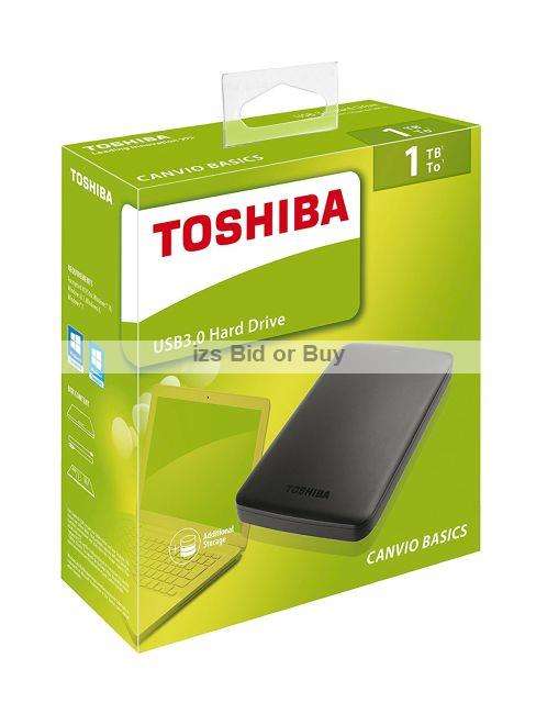 Toshiba Canvio Basics 1TB Portable External Hard Drive ***USB 3.0***