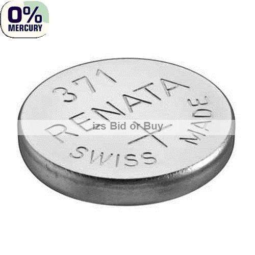 Renata 371 SR920SW Silver 1.55V