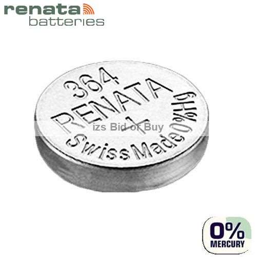 Renata 364 SR621SW Silver 1.55V