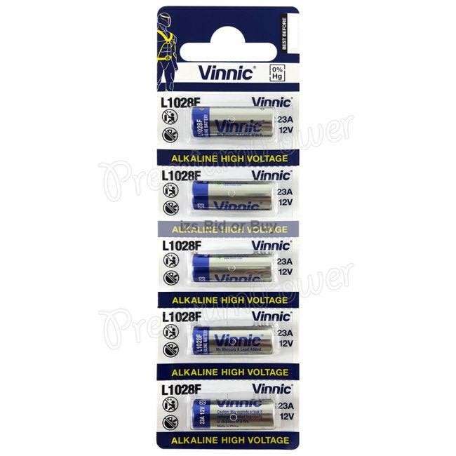 Vinnic 12V 23A Alkaline Battery - 5 Pack ***WOW***