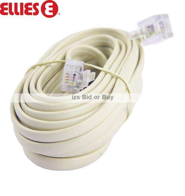 3.5 Meter Telephone Line Cable RJ11 To RJ11 ***WOW***