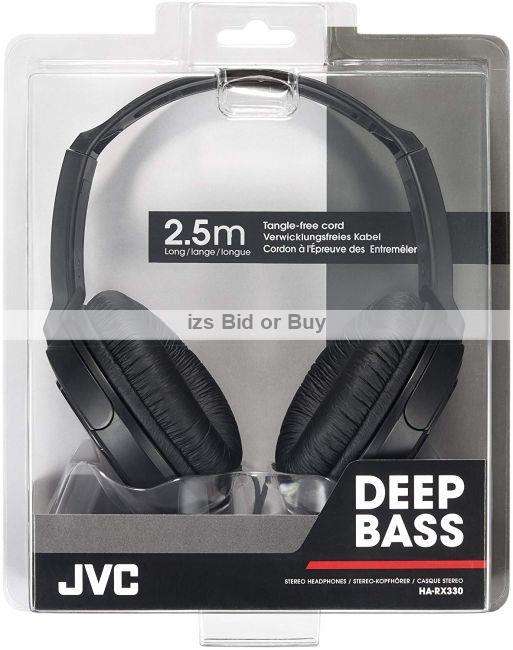 JVC Deep Bass Stereo Headphones