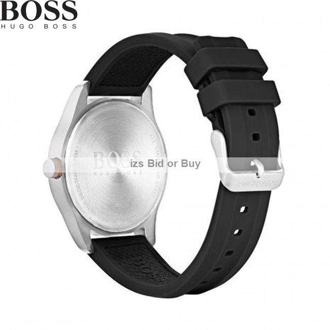 HUGO BOSS 'Dublin' Quartz Stainless Steel and Rubber Casual Watch *** WOW ***