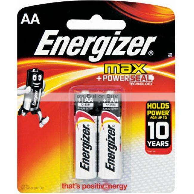 Energizer Max AA Batteries - Pack of 2 ***WOW***