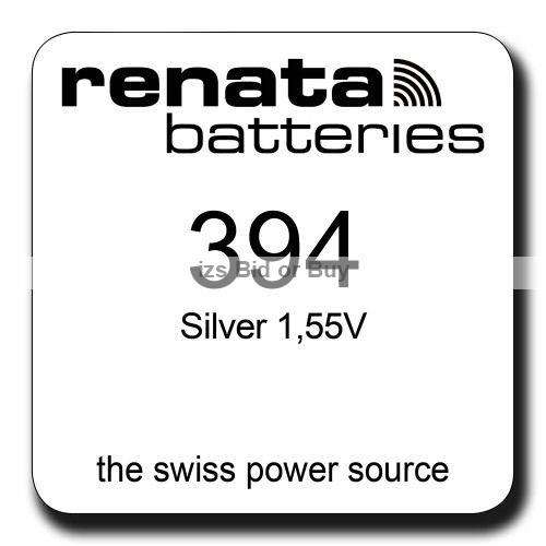 Renata 394 SR936SW Silver 1.55V Watch Battery