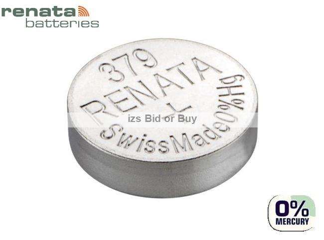 Renata 379 SR521SW Silver 1.55V