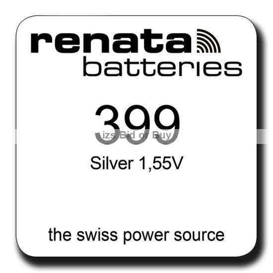 Renata 399 SR927W Silver 1.55V