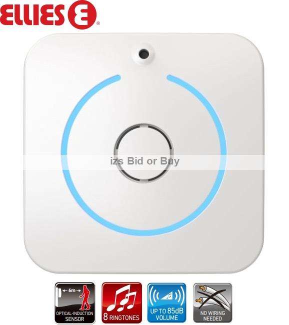 Ellies Wireless Optical-Induction Door Chime ***WOW***