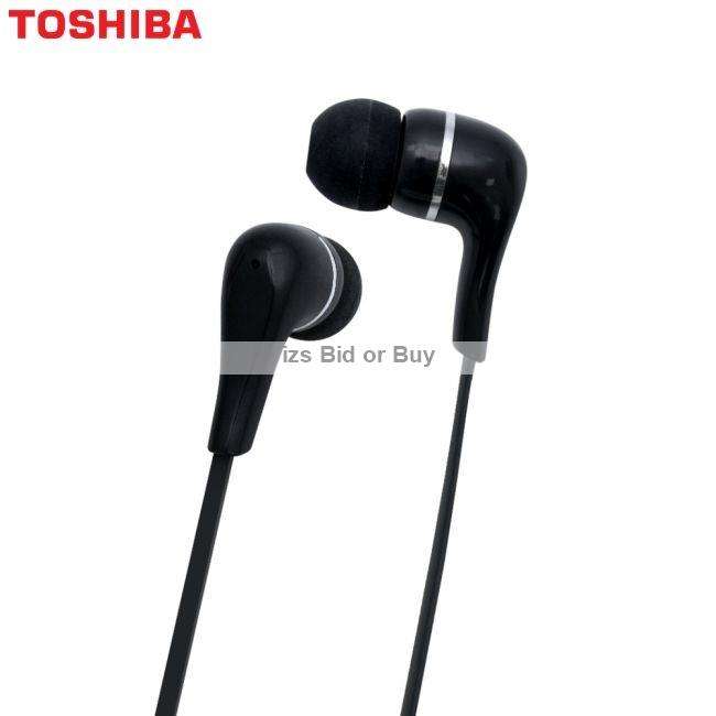 Toshiba Wired Earphones with Mic ***NO RESERVE*** WOW