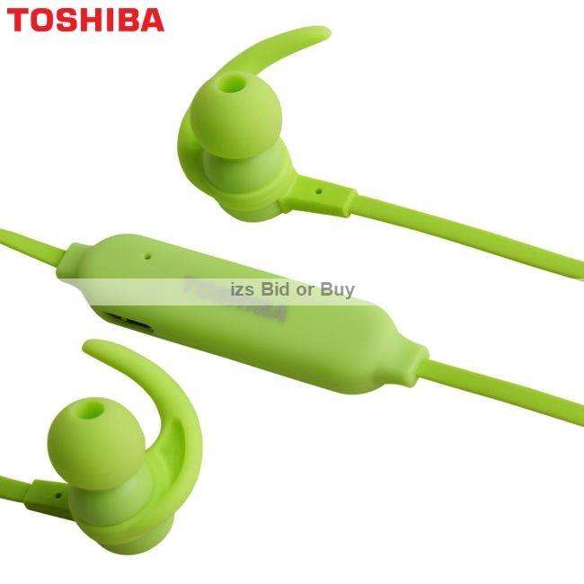 Toshiba Bluetooth Wireless Stereo Earphones with Mic ***NO RESERVE*** WOW