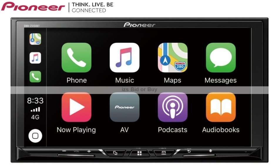 Pioneer DMH-Z5150BT 7" In-Dash Double-Din DVD Receiver ***Apple CarPlay & Android Auto***