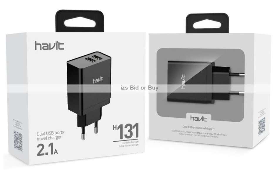 Havit Dual Port 2.1A USB Wall Charger  ***WOW***