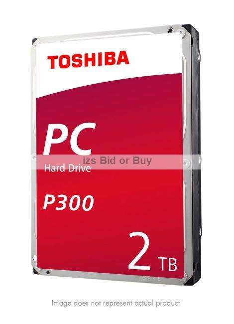 Toshiba P300 2TB 3.5" Desktop PC Hard Drive ***WOW***