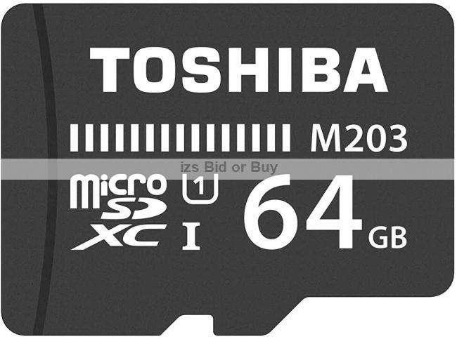 Toshiba 64GB microSDXC UHS-I Card Class10 100MB/s