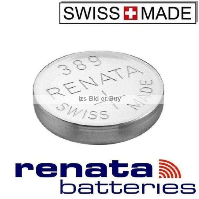 Renata 389 SR1130W Silver 1.55V