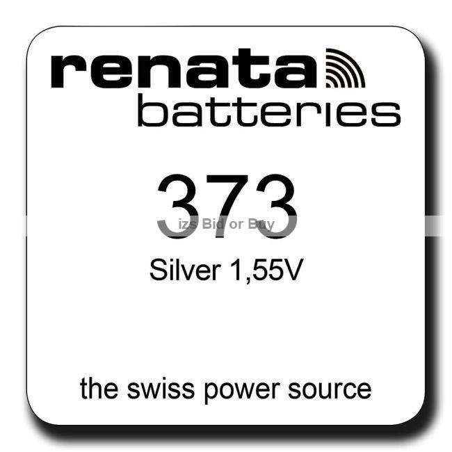 Renata 373 SR916SW Silver 1.55V