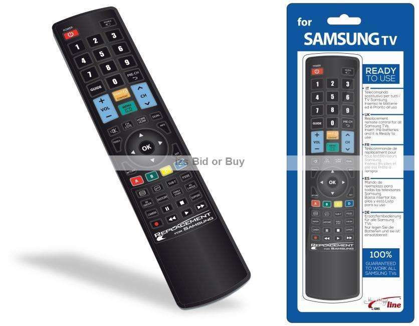 Replacement Remote Control For Samsung TV ***WOW***
