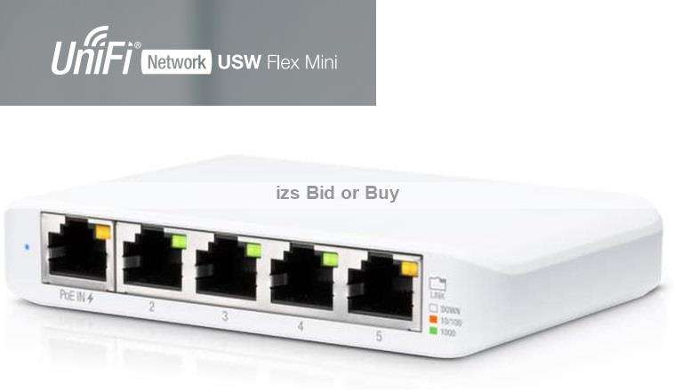 Ubiquiti UniFi USW Flex Mini 5 Port Gigabit Switch