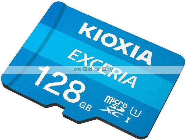 Kioxia Exceria 128GB microSDXC UHS-I Card Class10 100MB/s