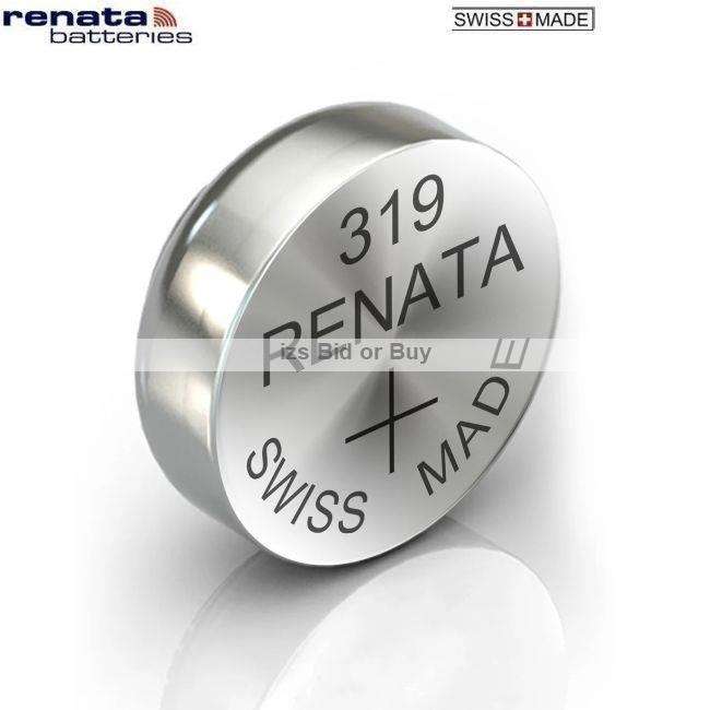 Renata 319 SR527SW Silver 1.55V