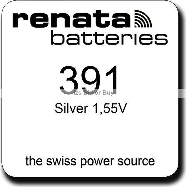 Renata 391 SR1120W Silver 1.55V
