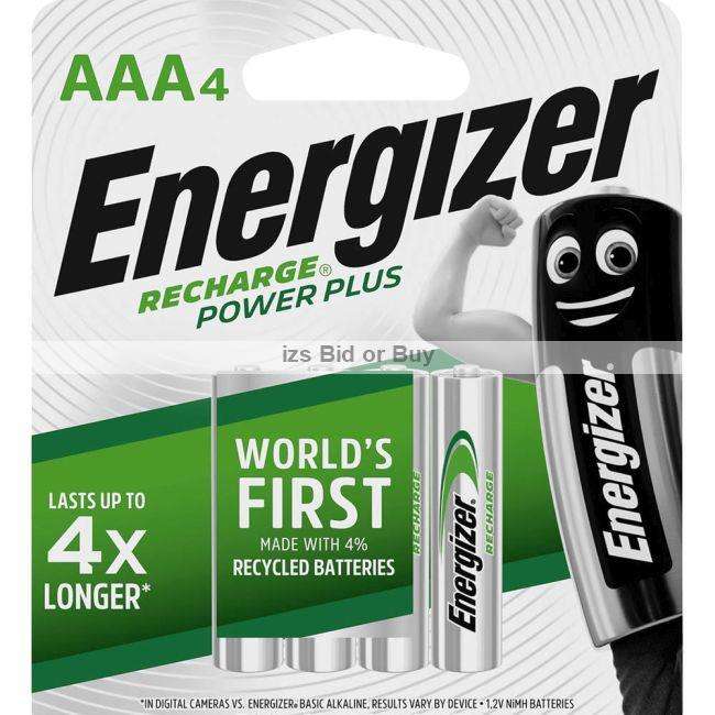 Energizer Rechargeable AAA Batteries 4Pack ***WOW***