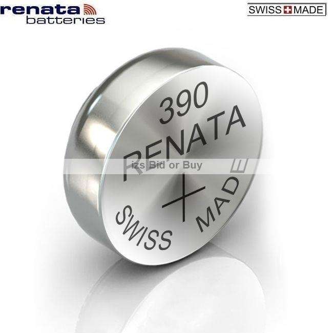 Renata 390 SR1130SW Silver 155V  Swiss Made Battery