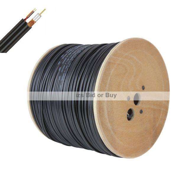 500M Roll RG59 Siamese CCTV Cable