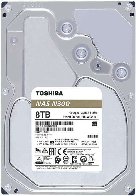 Toshiba 8TB 3.5` NAS Hard Drive ***WOW***