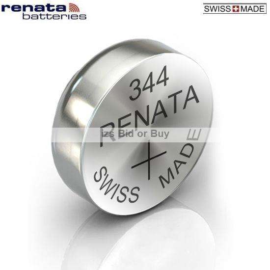 Renata 344 SR1136SW Silver 1.55V *** Swiss Made Battery ***