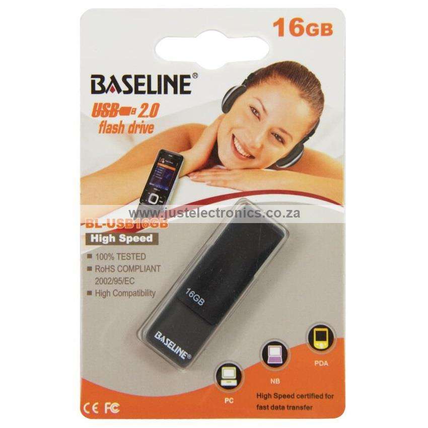 Baseline 16GB Swivel Memory Stick