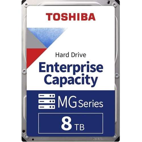 Toshiba 8TB 3.5` Enterprise Hard Drive MG Series - 512MB Buffer