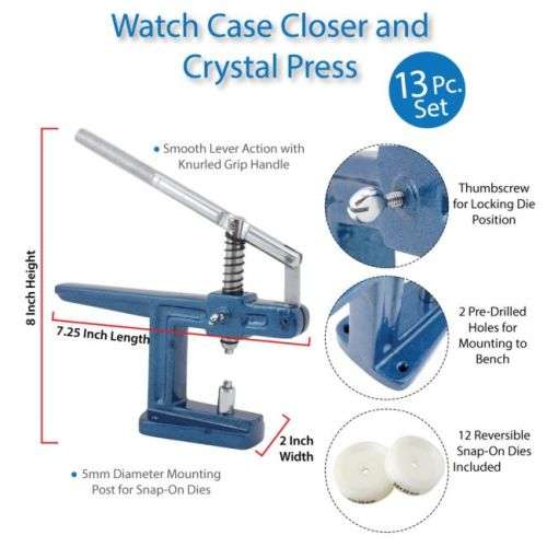 Watch Tool Crystal Press and Case Closer