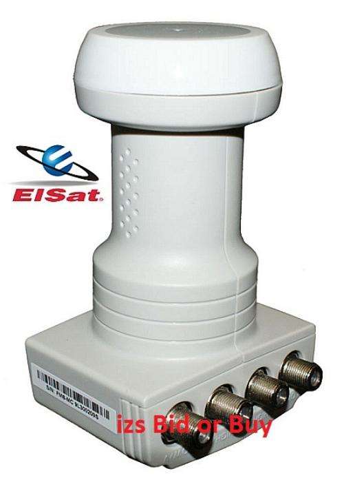 Elsat 4 x 4 Quad LNB
