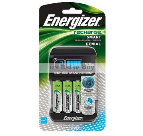 Energizer Smart Charger + 4xAA 2450mAh Batteries ***NO RESERVE***