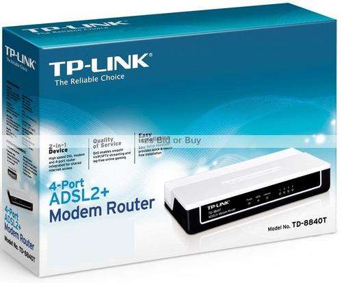 TP- Link ADSL2+ Modem & Router ***WOW***