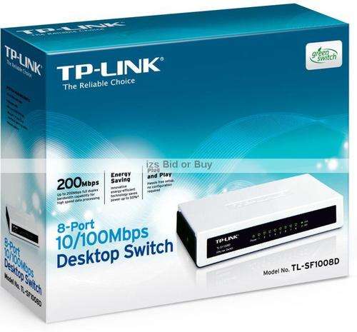 TP-Link 8 Port Ethernet Switch  ***WOW***