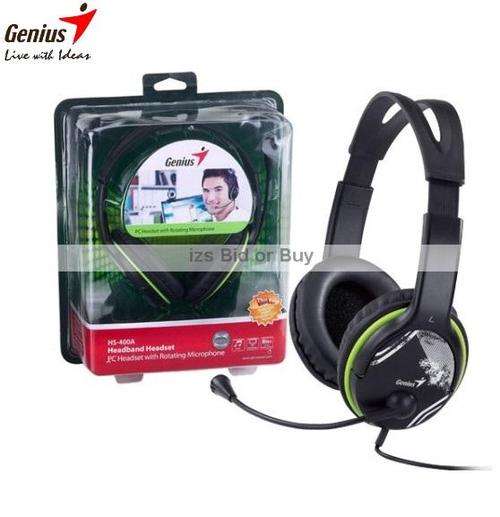 Genius PC Headset With Rotating Microphone***NO RESERVE*** WOW