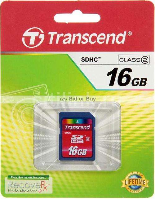 Transcend 16GB SDHC Memory Card ***NO RESERVE***