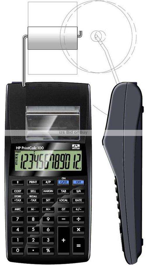 HP PrintCalc 100 ***NO RESERVE*** WOW