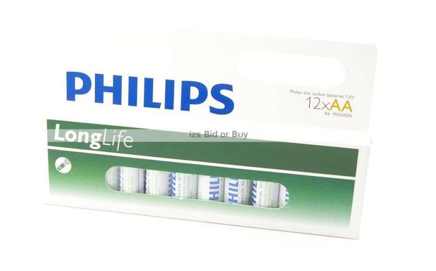 Philips AA Batteries Pack of 12 ***WOW*** Limited Stock