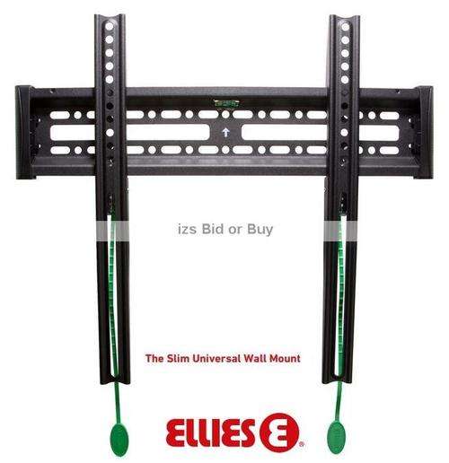 Ellies Ultra Slim Universal Wall Mount 32" - 42" For Flat Panel TV's