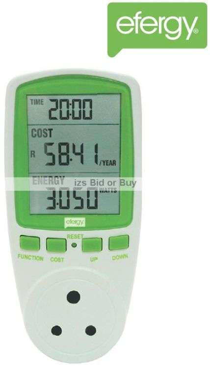 Efergy Energy Monitoring Socket ***WOW***