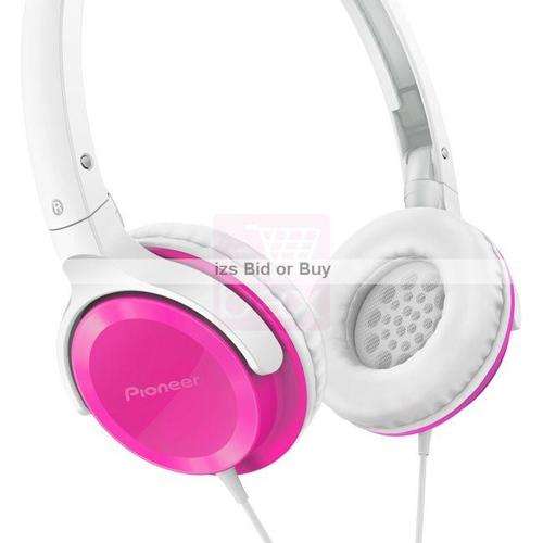 Pioneer Headband Headphones - Pink ***NO RESERVE*** WOW