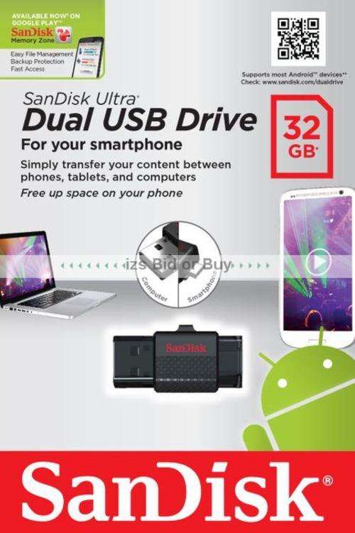 Sandisk Ultra 32GB Dual USB Drive