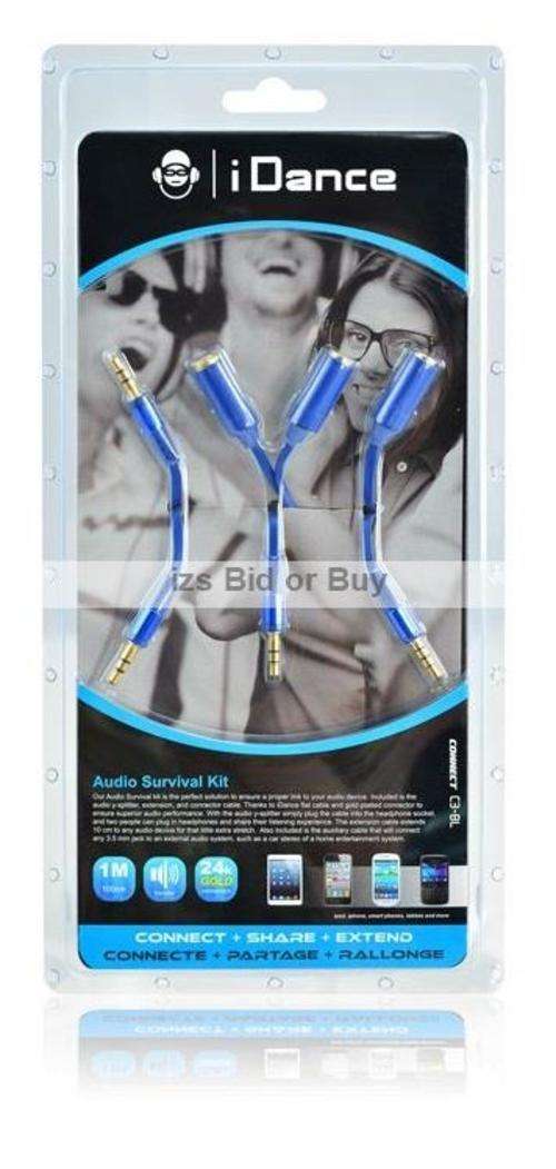 iDance Audio Survival Kit - Blue ***WOW***