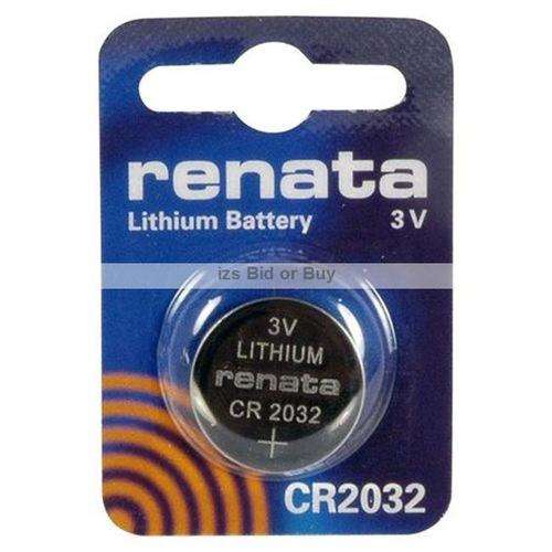 Renata CR2032 Lithium 3V Battery