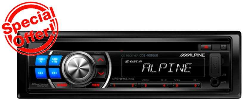 Alpine MP3, USB Car Radio ***WOW*** LAST ONE